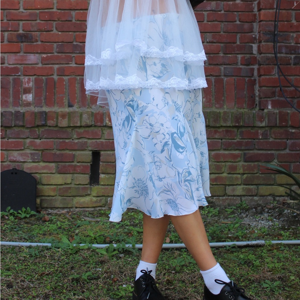 Floral Midi Skirt